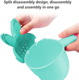 SYGA 2 Pieces Multipurpose Baby Hair Rinser Shampoo Shower Tumbler(Pink,Green)