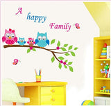Syga Happy Family Decals Design Wall Stickers