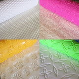 SYGA Yellow Hexagon Shape Printing Portable Roller Cake Decorating Baking Mould Fondant Tool