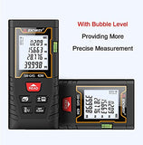 SYGA Digital Laser Distance Measuring Tape Tool, Distance Measuring Meter, Red - 40m (Colour & Design May Vary)