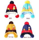 SYGA Baby Boys Girls Winter Earflap Beanie Hat Knitted Pompom Cap