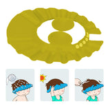 SYGA 2 Pcs Baby Shampoo Shower Bathing Protection Bath Soft Cap Soft Adjustable Visor Hat for Toddler, Baby, Kids, Children(Color May Vary)