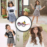 SYGA Kids Goggles, Modern Stylish Eyewears for Boy's and Girls, Ear Tie Style, Suitable for Age 3-8 Years
