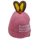 SYGA Winter Caps Woolen Knitted Cap for Kids Babies Ski Beanie Hat Double Dual Ears Beanie Cap for Girls Boys for 6 Months - 3 Years