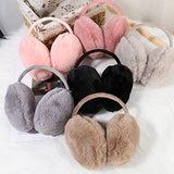 SYGA Winter Earmuffs Fashion Faux Fur Ear Warmer Soft Warm Windproof Earmuffs for Kids, Women and Men for Outdoor Activities, School College Office Morning Walk