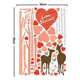Syga Love Blooms Bedroom Wall Stickers Wall Decals