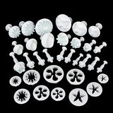 Generic Set of 33pcs Sugarcraft Cake Decorating Fondant Icing Cutter Plunger ...-14010263MG