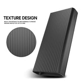 SYGA 1pc Power Bank Cover Only Anti-Slip Silicone Protection Cover for Mi 2C 20000mAh Powerbank