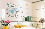 World Famous Architectural Wall Stickers A_FSEM