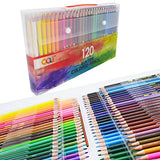 120 Water Soluble Colored Pencil Set Full Set Of Drawing Painting Tool Beginner Drawing Supplies Box Pack Student Gift