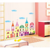 SYGA Animal Castle for Children Decals Design Wall Stickers