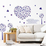 SYGA Decorative Heart Wall Stickers Wall Decals 850
