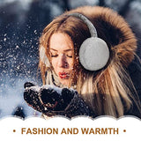SYGA Winter Earmuffs Fashion Faux Fur Ear Warmer Soft Warm Windproof Earmuffs for Kids, Women and Men for Outdoor Activities, School College Office Morning Walk