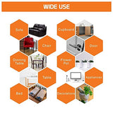 SYGA Medium Size Round Shape Furniture Pad Self Adhesive Wood Floor Protectors