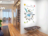 World Famous Architectural Wall Stickers A_FSEM