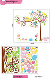 Syga 2Pcs/Set Extra Large Children Tree Wall Sticker LC_YUUS_AB