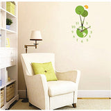 SYGA Royal Earth Theme Wall Stickers Clock_15