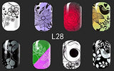 SYGA 1 Piece QJ-L28 Style Nail Plates Nail Art Image Stamping Plates Nail Sticker