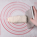 Syga Stainless Steel Cake Smoother with Scale Cutting Knife(Silver)