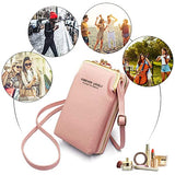Syga PU Leather Hanging Wallet for Women, Forever Lovely Collection - Pink