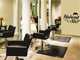 SYGA Men's HaircutSir Quote Wall Art Salon Wall Stickers