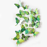 Syga PVC Animals Wall Fridge Sticker, Green