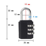 Syga Luggage Locks (Silver_LuggageLocks_2)