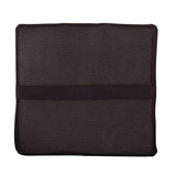 SYGA Memory Foam Breathable Healthcare Lumbar Cushion Back Waist Support Travel Pillow Car Seat Home Office Pillows Relieve Pain(Black)
