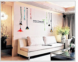 Syga Modern Vintage Style Wall Stickers