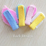 SYGA 10Pcs Baby Hair Clip For Girl Alligator Teeth Hair Accessory For All Type of Infant Toddler Baby Hairs Bow Ice Cream Candy Corn Patterns- Set of 10, Ice Cream