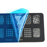 SYGA 1 Piece Cooi_005 Style Nail Plates Nail Art Image Stamping Plates Nail Sticker