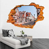 SYGA Street Fashion Creative 3D Effect Wall Stickers