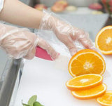 SYGA 200 Pieces Multipurpose Use & Throw Transparent Disposable Hand Gloves