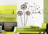 Syga Dandelion Flowers Wall Stickers A_OFH