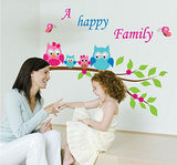 Syga Happy Family Decals Design Wall Stickers