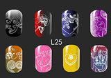 SYGA 1 Piece QJ-L25 Style Nail Plates Nail Art Image Stamping Plates Nail Sticker