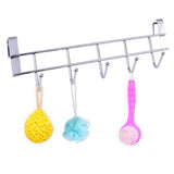 SYGA 1 Piece Five Hooks Home New Bathroom Kitchen Hat Towel Hanger Over Door Hanging Rack Holder