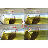 SYGA Car Vision Clear Tool HD Transparent Windshield Car Sun Visor Day Night Vision Anti-Glare Anti-Dazzle Mirror