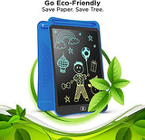 SYGA LCD Writing Pad, 12 inch Kids Doodle & Scribble Boards Erasable Writing Tablet for Kids Adults, Blue