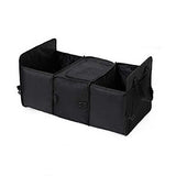 SYGA Insulation Storage Picnic Bag Heavy Shopping Organizer Foldable Storage Bag_Black