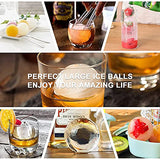 SYGA Ice Cube Trays?Ice Cube Mold, Suitable for Iced Vodka, Whiskey, Scotch Whiskey, Cocktail, Tequila and Other Mixed Drinks