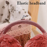 SYGA Winter Earmuffs Fashion Faux Fur Ear Warmer Soft Warm Windproof Earmuffs for Kids, Women and Men for Outdoor Activities, School College Office Morning Walk