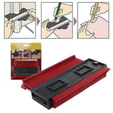 SYGA 14 cm Long Contour Irregular Profile Gauge Duplicator Tiling Laminate Tiles Edge Shaping Wood Measure Ruler for Professional Precise Measurement