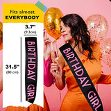 SYGA Party Sash Favor Decoration Party Accessories - Pink Black