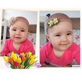 SYGA 3 Pcs Children's Girls Hair Band Baby Stretch Nylon Baby Rabbit Ear Hair Jewelry Headband