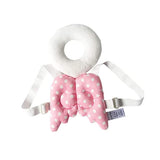 SYGA 1 Piece Baby Toddlers Head Protective, Adjustable Infant Safety Pad for Baby_Pink Wings