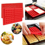SYGA Silicone Baking Round & Square Waffles Mould Muffin Pans Baking Moulds