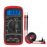 SYGA Digital Multimeter LCD AC DC Measuring Voltage Current for Indoor Outdoor Professional Use