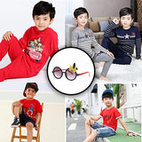 SYGA Kids Goggles, Modern Stylish Eyewears for Boy's and Girls, Ear Tie Style, Suitable for Age 3-8 Years