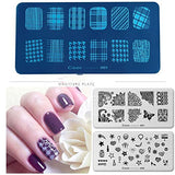 SYGA 1 Piece Cooi_002 Style Nail Plates Nail Art Image Stamping Plates Nail Sticker